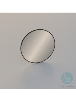 Apvalus veidrodis su metaliniu rėmu – OBEJ-1600